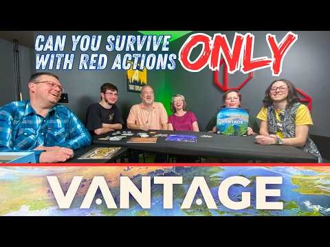Vantage Playthrough: Can You Win Vantage Using ONLY Red Actions?!