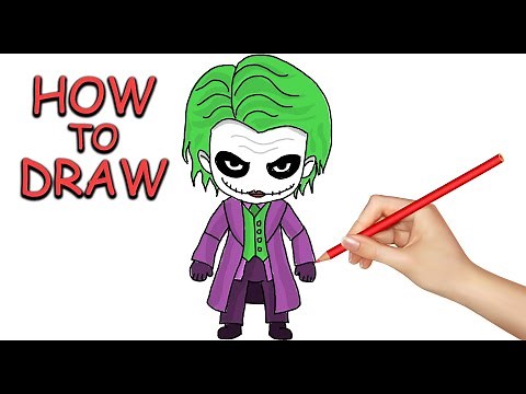 How to Draw Chibi Joker from Batman