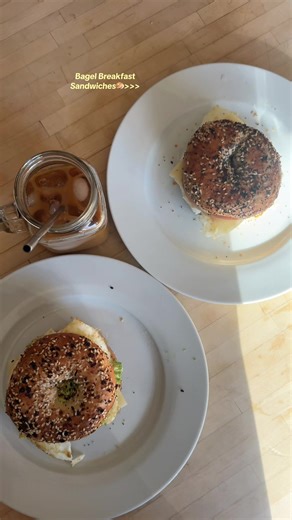 The one and only food I’ll never get sick of🍳 #food #breakfastideas #cooking #bagel #foryoupage