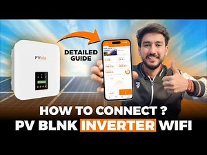 The FASTEST Way To Connect Your Pv Blink Inverter To Mobile