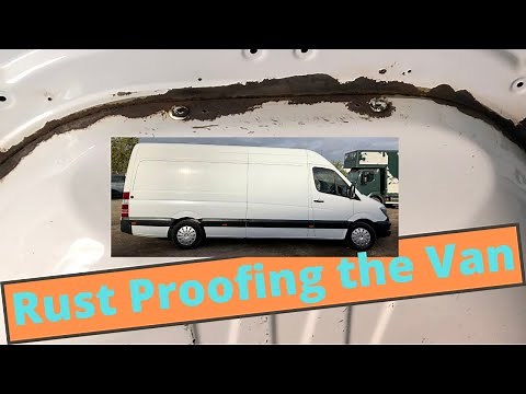 How To: Sort Mercedes Sprinter RUSTING FROM THE INSIDE OUT! Rust problems on our Campervan