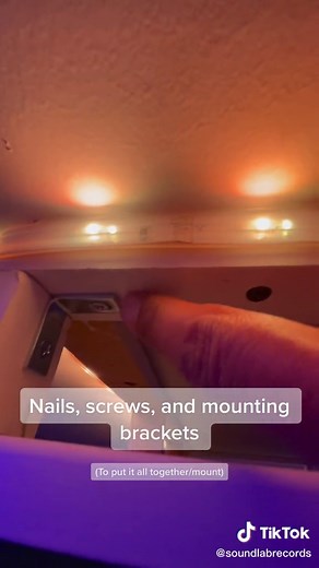 Things you’ll need to build your own star ceiling sound panel for your home studio/gaming setup. #starceiling #diy #homestudio #gamingsetup #howto #recordingstudio #homestudiosetup #gamingtiktok #producertok #musicproducer #beatmaker