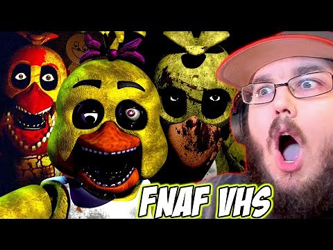 (FNAF VHS Videos) Sound Response Check, Party_Room.mp4 & Learn_Your_Colors.mp4 - FNAF REACTION!!!