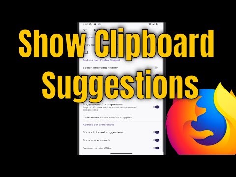 How to Show Clipboard Suggestions on Firefox Mobile Browser [Guide]