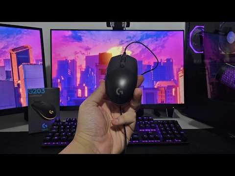 Logitech G203 em 2026: Ainda vale a pena? | Unboxing e Review Completo