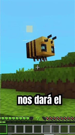 3 things you didn't know about bees in Minecraft 🐝🍯 #minecraft #minecrafttutorial