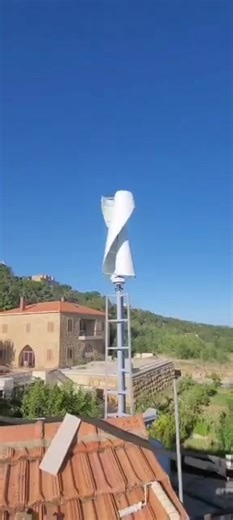 Helix Wind Turbine for Low Wind Speed Applications