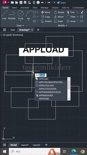 AutoCAD Tutorial - Outline Lisp #autocadtips