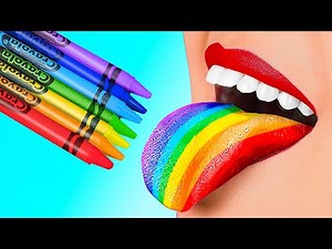 MAKE-UP SCHMUGGEL-TRICKS DIY || Zurück in die Schule mit Make-up im Schulmaterial von 123 GO! SCHOOL
