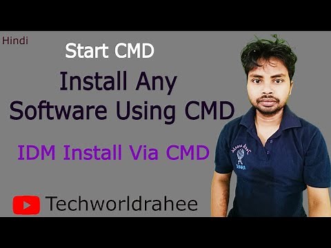 CMD install | How to Install IDM Using CMD | Start Command | CMD using Internet download manager