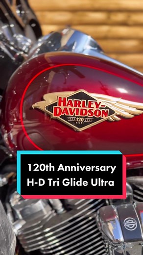 Fresh deliver 2023 Harley-Davidson 120th Anniversary Tri Glide Ultra #harleydavidson #motorcycles #triglide
