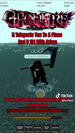 Comprehensive Guide to GHOUL://RE Arata in Roblox