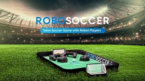 RoboSoccer: Table Soccer Game with Robot Players https://www.kickstarter.com/projects/robosoccer/robosoccer-table-soccer-game-with-robot-players?ref=discovery_newest It’s time to play soccer with robots! Portable, lightweight,​ and compact. Made to take them wherever you go | Creative New Idea Gizmos