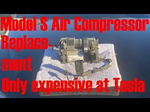 Tesla Model S Air Compressor Replacement