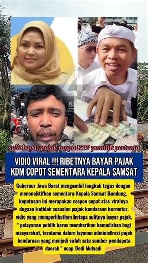 KDM murka, kepela Samsat di copot #kdmsociety #kdm #dedimulyadi