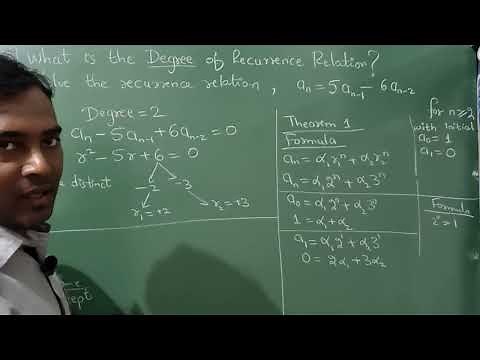 an= 5An-1-6An-2 Solve recurrence relation with a0=1, a1=0, Discrete mathematical structure Engineer