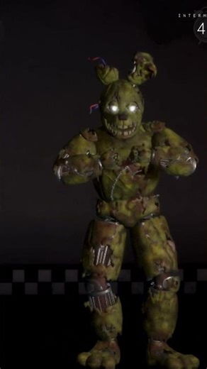 #springtrap #funny #bitebynight real roblox spring trap dance