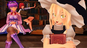 【東方MMD】パチュリーに本を返したい【東方MMD酔混祭】