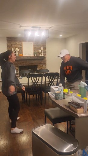 3.1K views · 223 reactions | Grandpa/Granddaughter Dance off 浪藍 lots of energy here!!!! | April Sonnenberg | Facebook