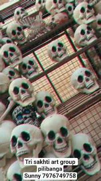 shiv aghor satup #shivaarti #shivji #mahadev ☠️Tri sakhti art group pilibanga contact 7976749758
