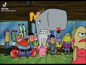 Mr Krabs makes Pearl cry (SpongeBob SquarePant)