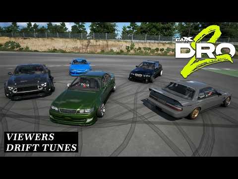 Trying Viewers Drift Tunes on CarX Drift Racing Online 2 | Customization, Full Sends, Moments & More
