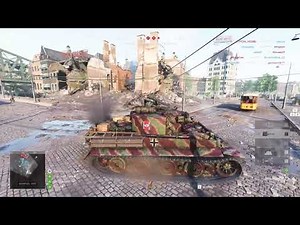 Battlefield 5 Tiger Tank breakthrough Gameplay (No Commentary)