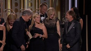 We are honored to announce Big Little Lies as our winner for Best Television Limited Series or Motion Picture Made for Television! #GoldenGlobes | Golden Globes