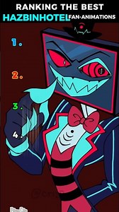 Ranking The Best Hazbin Hotel Fan-Animations #shorts