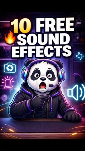 10 FREE Sound Effects Every Editor Uses 🔥 (No Copyright)