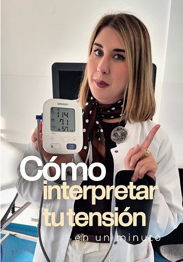Cómo interpretar los números del tensiómetro correctamente