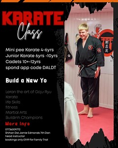 ✅ 5 Reasons to Join FirstDojo Blackpool 1. 🥋 Professional Martial Arts Coaching – Learn authentic Goju-Ryu Karate, Combudo Japanese MMA, and Kickboxing from Shihan Jamie Edmonds (7th Dan) with 40 years of experience. 2. 💪 Build Confidence & Fitness – Develop strength, coordination, focus, and discipline while getting fighting fit through high-intensity martial arts and functional training. 3. 👨‍👩‍👧‍👦 Family-Friendly Dojo – A welcoming community for all ages — children, teens, and adults — 