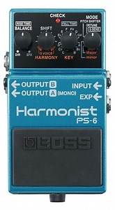 BOSS PS6 HARMONIST - HARMONY & PITCH SHIFTER - GUITAR EFFECT PEDAL Rockshop