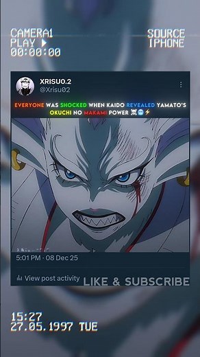 KAIDO REVEAL YAMATO DEVIL FRUIT 🥶🔥