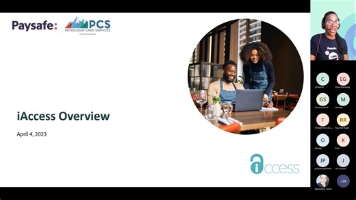 PCS North iAccess Webinar