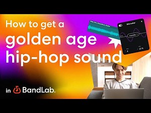 How to get a golden age of Hip Hop sound using BandLab's free web Studio (BandLab Tutorial)
