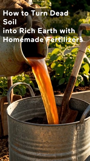 1.8K views | How to Turn Dead Soil into Rich Earth with Homemade Fertilizers... | Homestead Gardening | Facebook