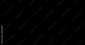 "Subscribe" Button Animation | 4K Transparent Alpha Channel Video | Apply Any Custom Backgrounds As You Wish Into Your Video Project Stock Video