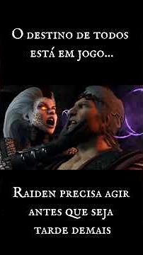 ⚡ RAIDEN SOZINHO CONTRA SHINNOK! O DESTINO DO PLANO TERRENO 😱 #mortalkombat #games #gameplaybrasil
