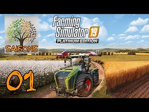 FS19 SEASONS MOD #01 | New Map & Starting from Scratch!! - Followed Career | [PC-FR]