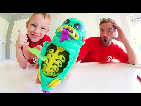 Father & Son DISSECT DISGUSTING ALIEN BUG AGAIN! / Treasure Hunting Time!