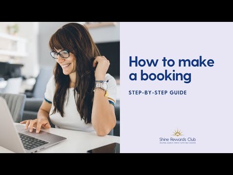 How to make a booking | Step-by-step guide | Webinar
