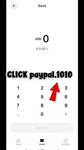 How To Withdraw Transfer World app World coin to Paypal | Quick Tutorial #worldapp #shorts #trending
