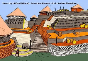 Egyptian Kemetic Origins Of Great Zimbabwe