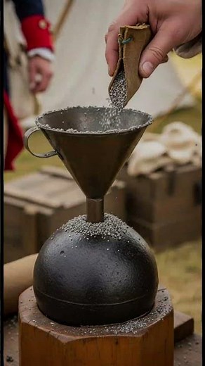 Loading Cannons in the 18th Century