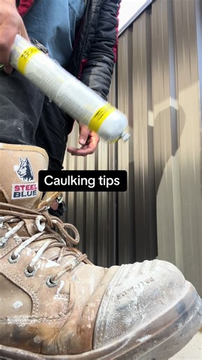 Caulking tips #caulking #caulkinglikeapro #fyp #foryou #goviral #trending #melbourne @Steel Blue Boots NZ