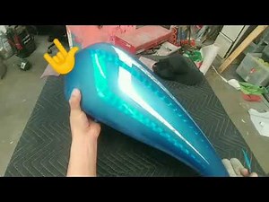 silverleaf graphics on motorcycle