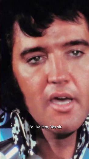 Elvis finally performs in the UK!