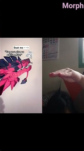 why did morph smile like that DX