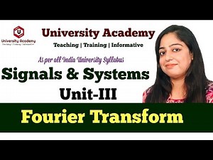 SS43: Fourier Transform | Fourier Series representation | Introduction to Fourier Series